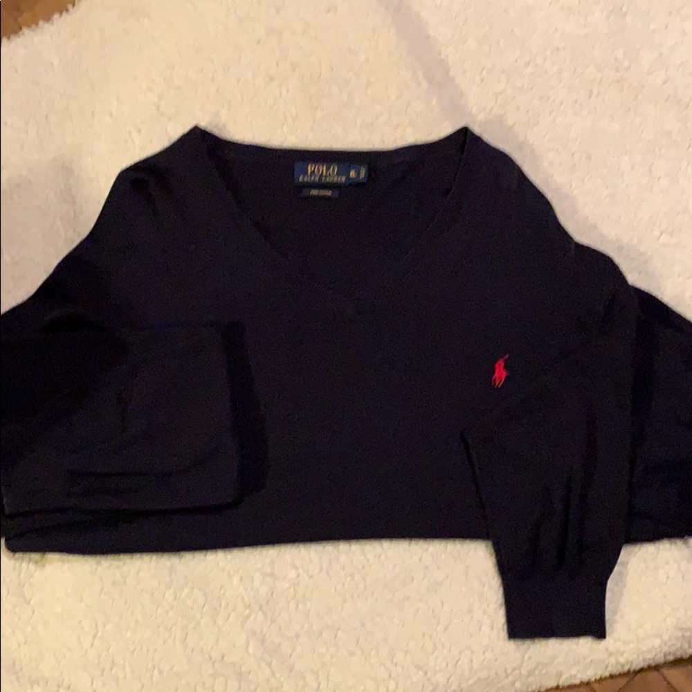 Polo by Ralph Lauren - Pima Cotton Sweater - Picture 1 of 4